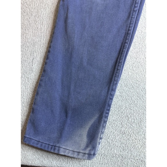 Vintage Faded Glory High Rise Tapered Jeans Womens 12 Tall Blue Wash Denim - Picture 3 of 16
